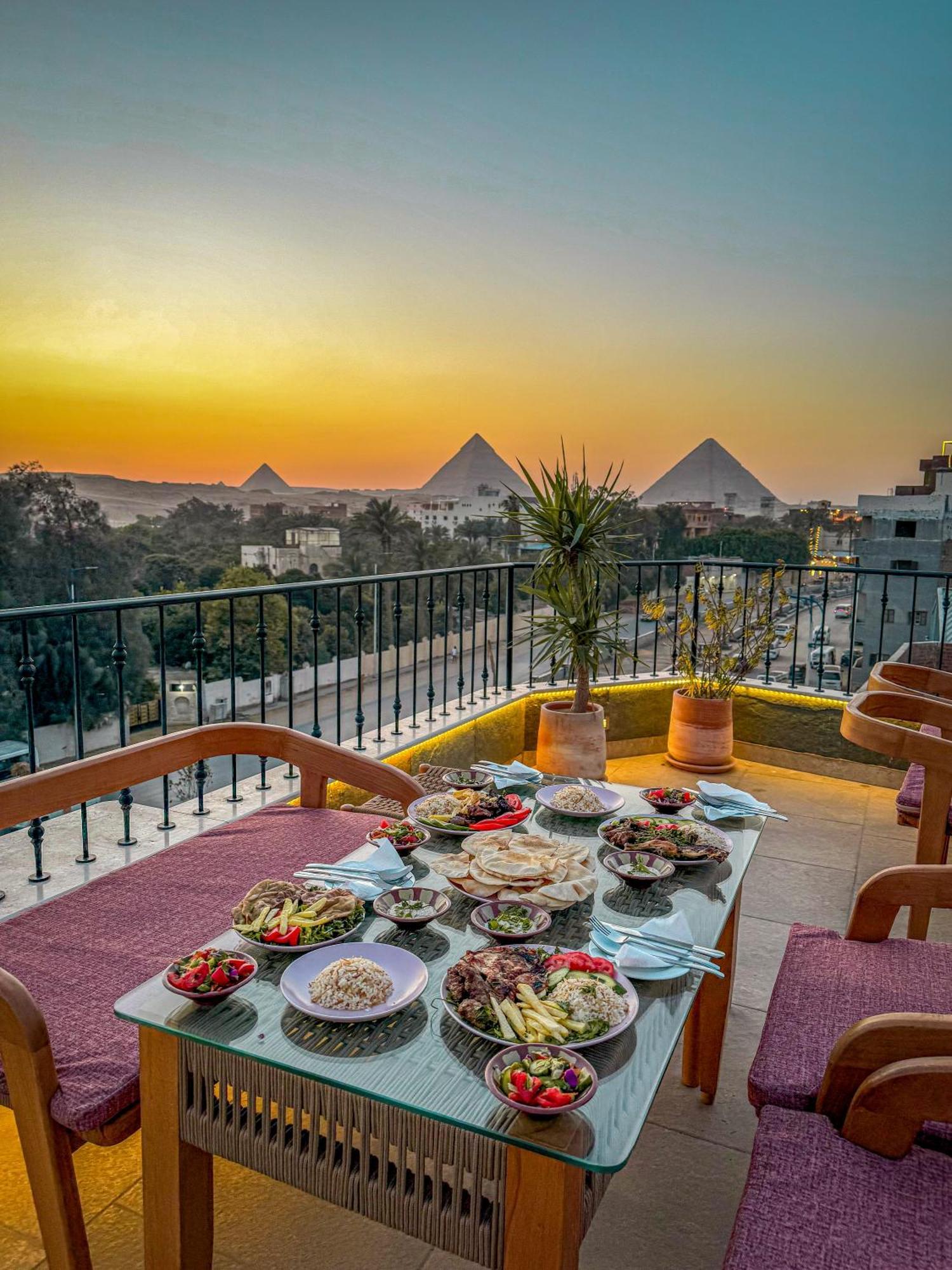 Almas Pyramids Hotel Kafret el-Gabal Zewnętrze zdjęcie