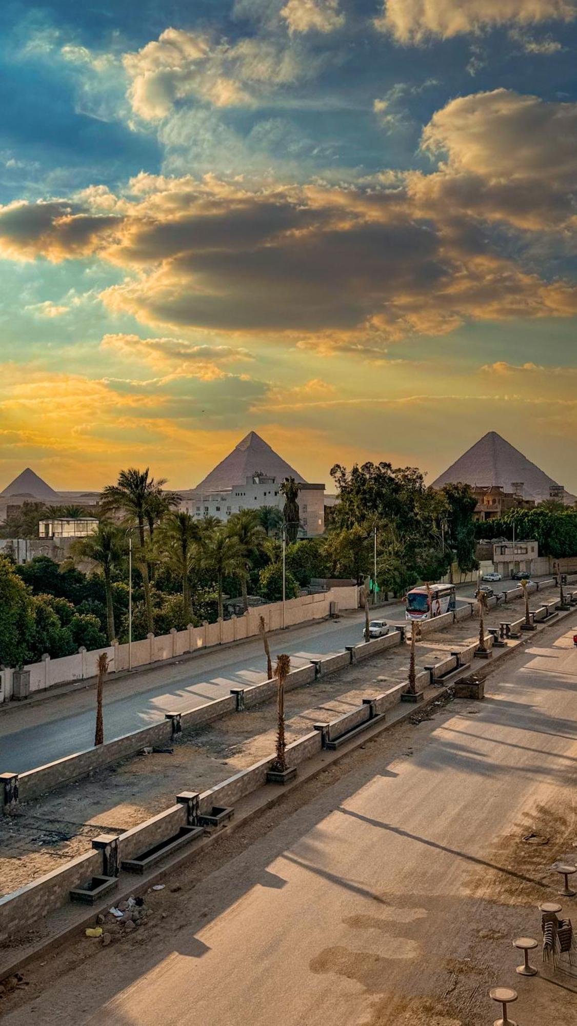 Almas Pyramids Hotel Kafret el-Gabal Zewnętrze zdjęcie