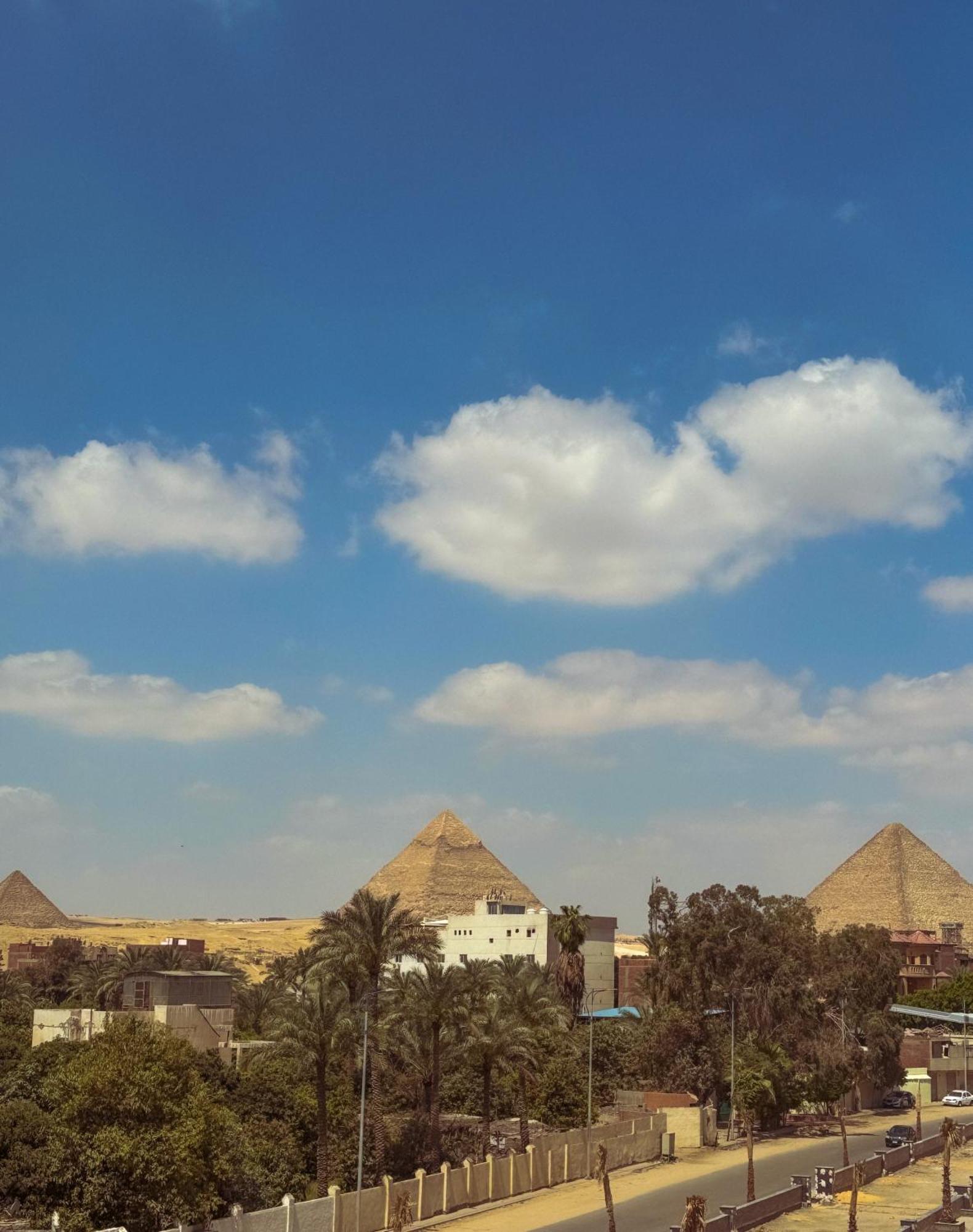 Almas Pyramids Hotel Kafret el-Gabal Zewnętrze zdjęcie