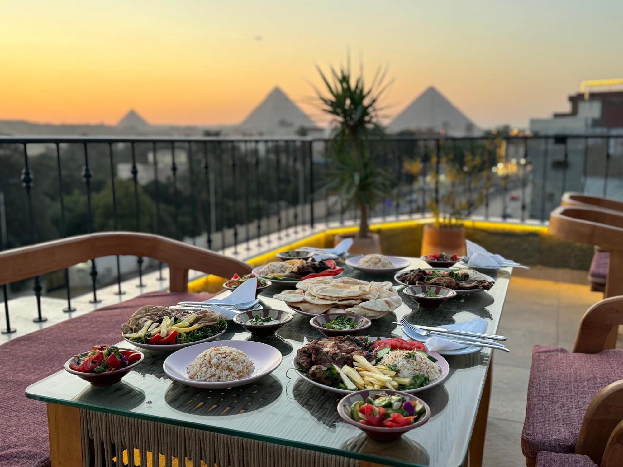 Almas Pyramids Hotel Kafret el-Gabal Zewnętrze zdjęcie