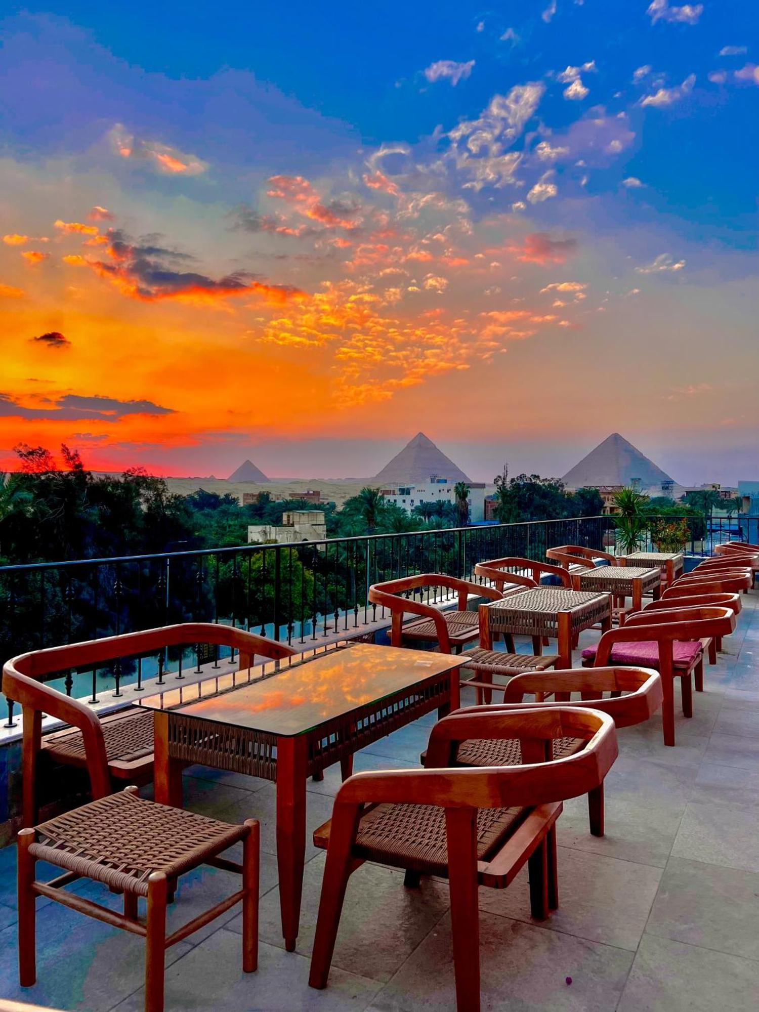 Almas Pyramids Hotel Kafret el-Gabal Zewnętrze zdjęcie