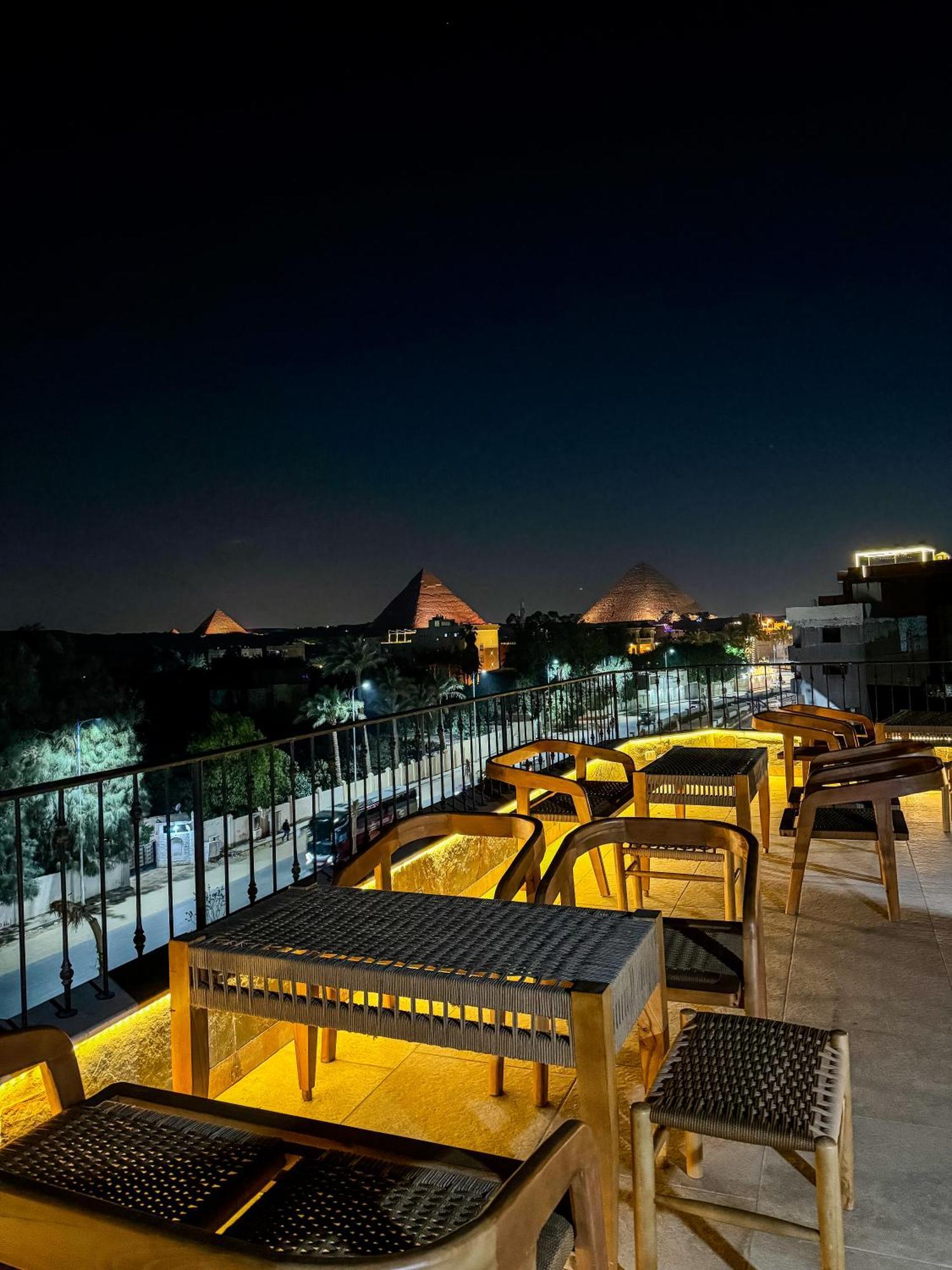 Almas Pyramids Hotel Kafret el-Gabal Zewnętrze zdjęcie