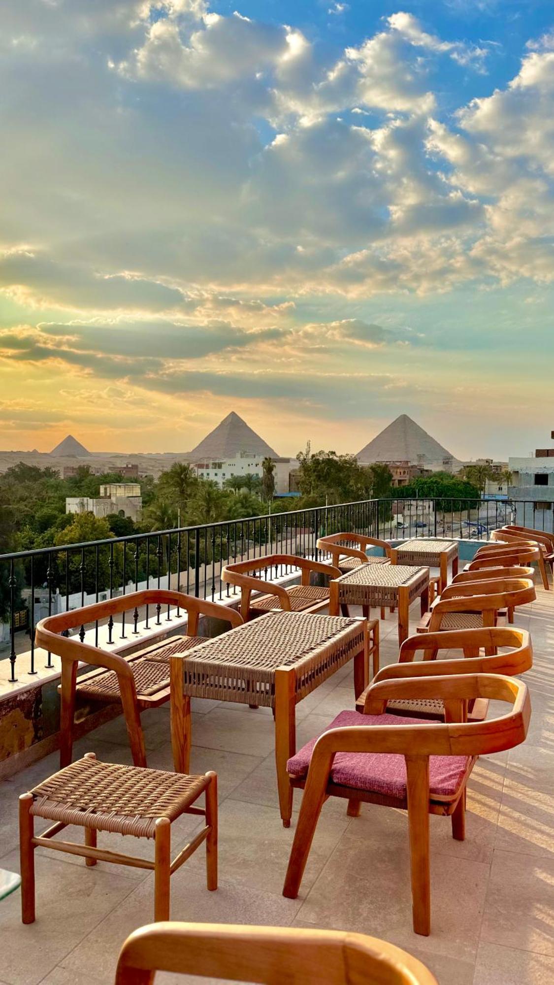Almas Pyramids Hotel Kafret el-Gabal Zewnętrze zdjęcie