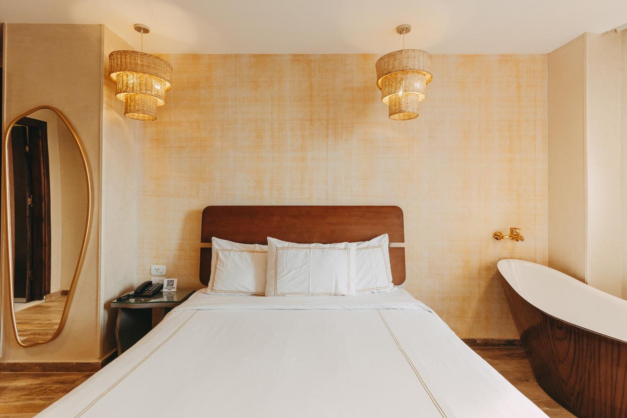 Almas Pyramids Hotel Kafret el-Gabal Zewnętrze zdjęcie