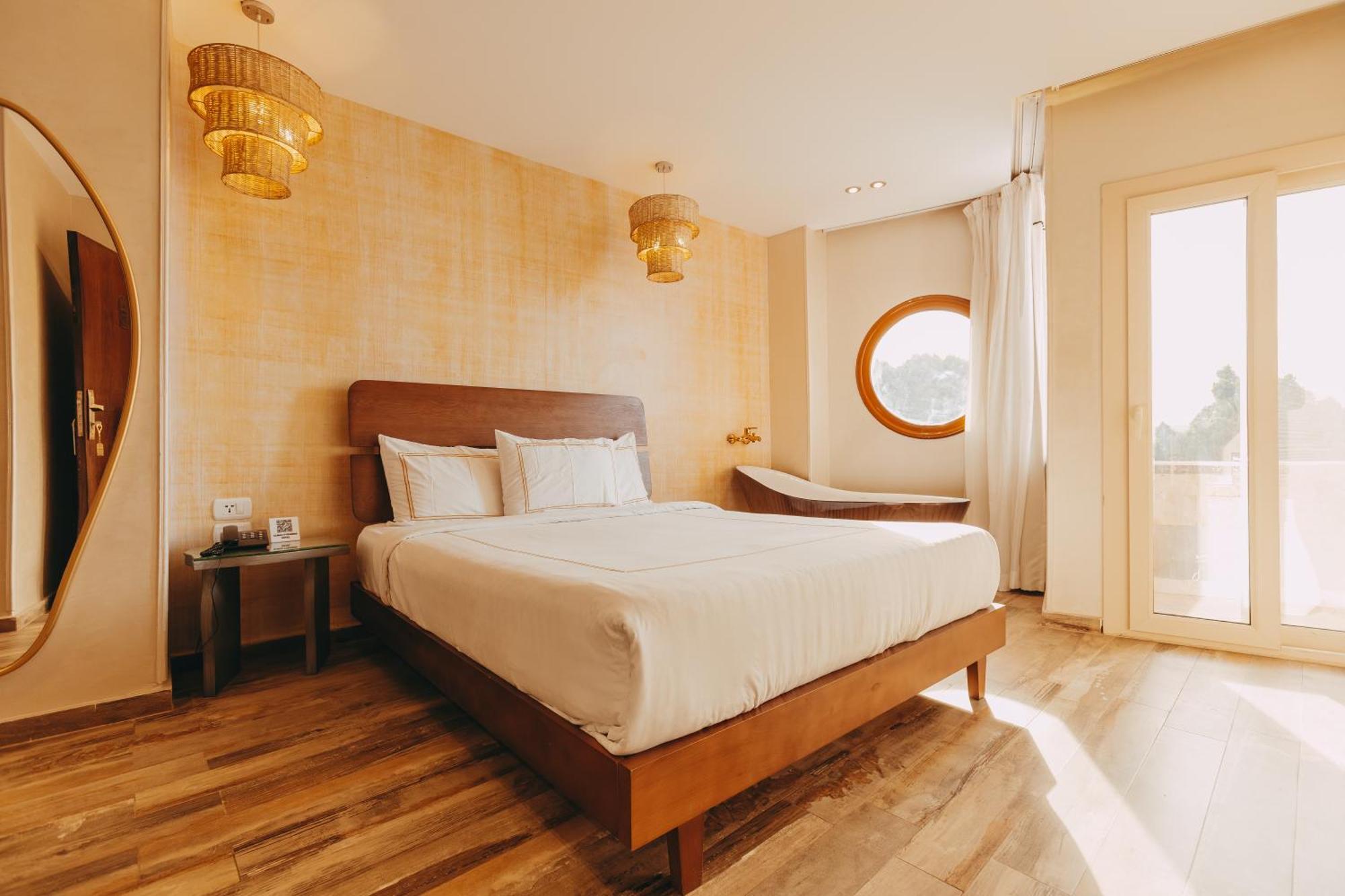 Almas Pyramids Hotel Kafret el-Gabal Zewnętrze zdjęcie