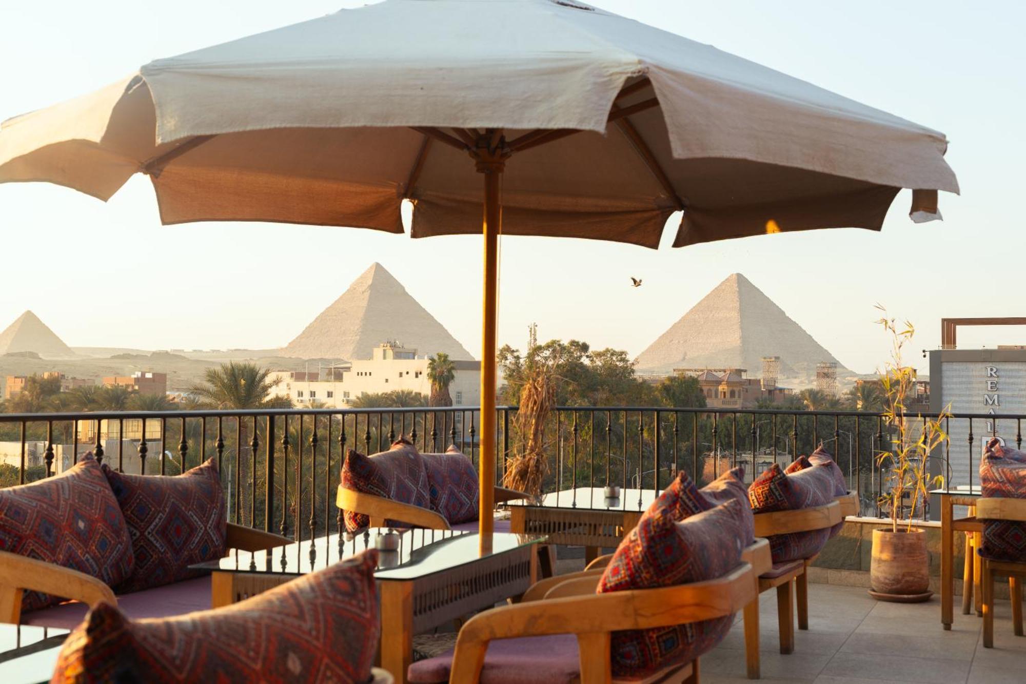 Almas Pyramids Hotel Kafret el-Gabal Zewnętrze zdjęcie
