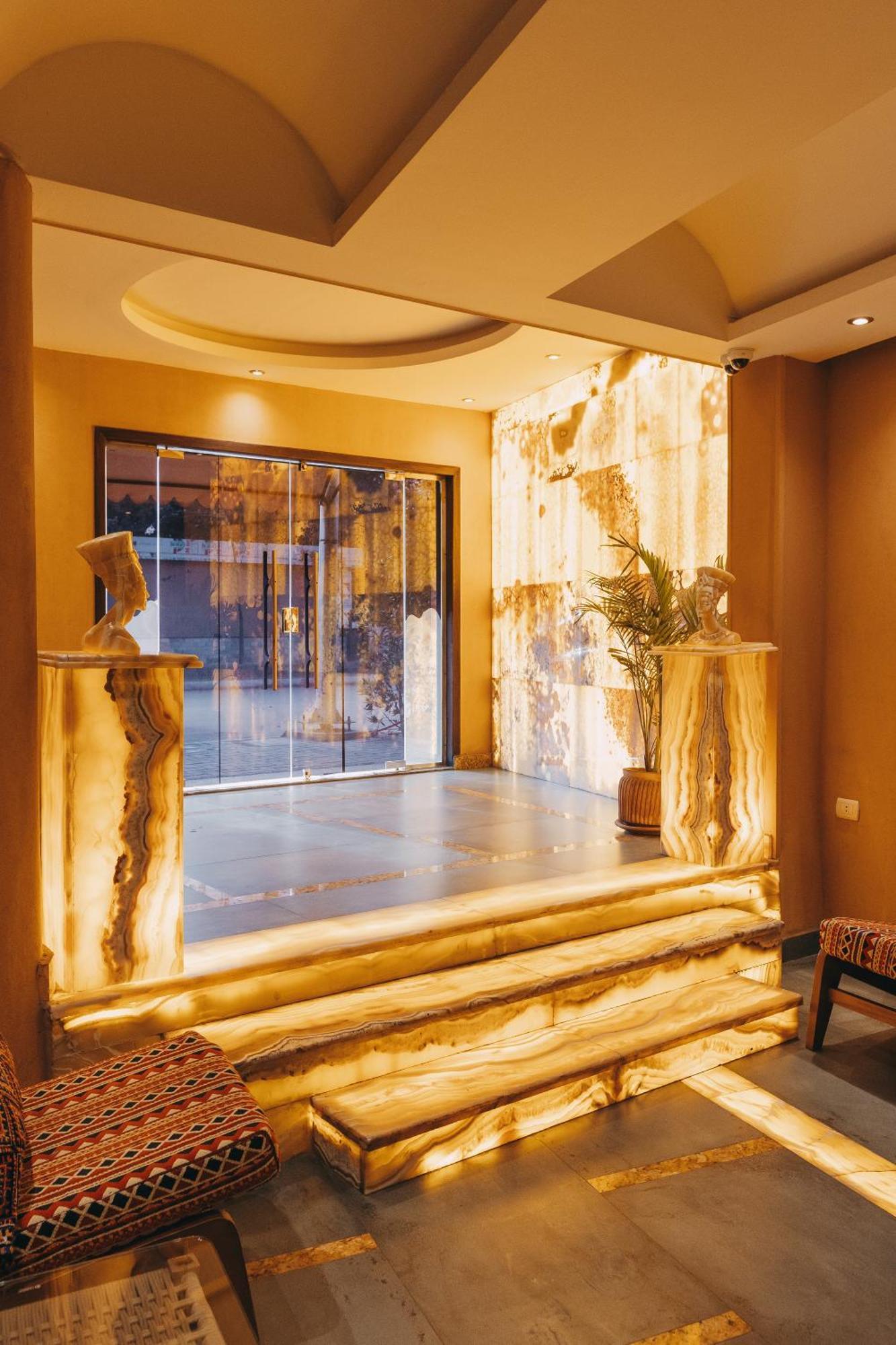 Almas Pyramids Hotel Kafret el-Gabal Zewnętrze zdjęcie