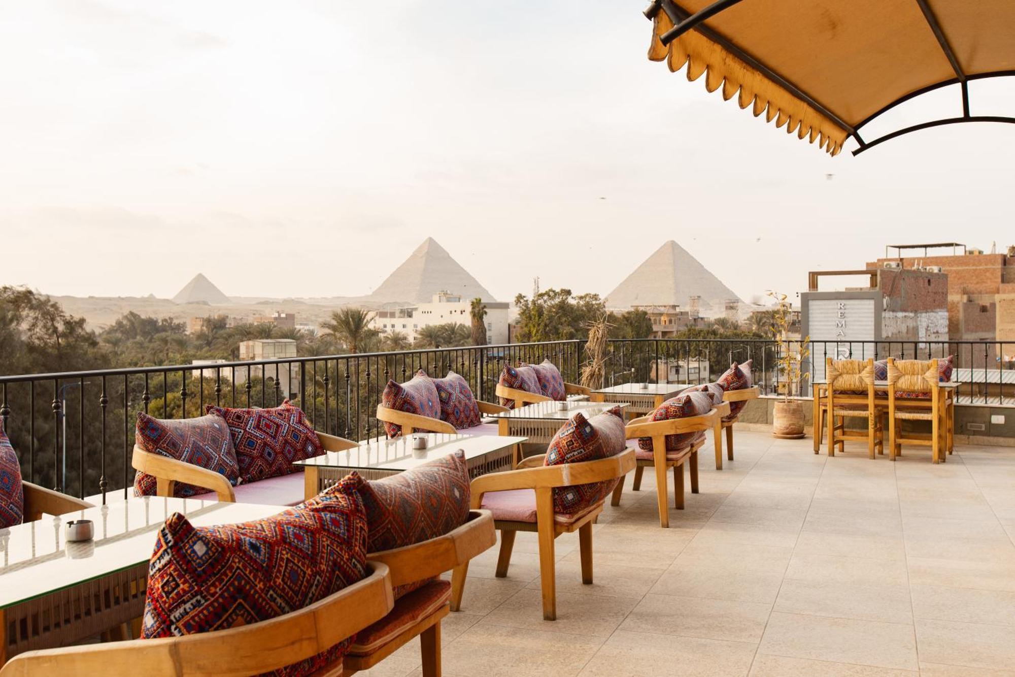 Almas Pyramids Hotel Kafret el-Gabal Zewnętrze zdjęcie