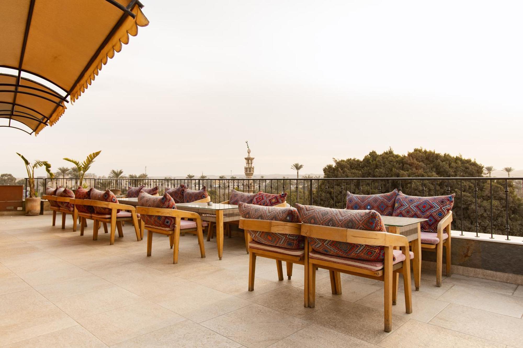 Almas Pyramids Hotel Kafret el-Gabal Zewnętrze zdjęcie